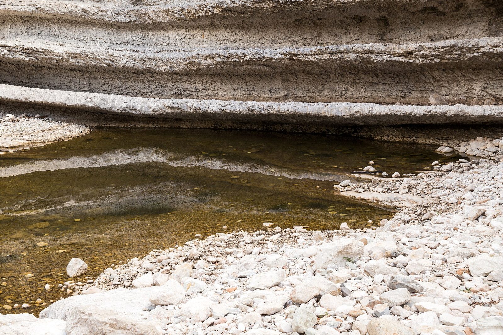 Le pareti verticali della Gola di Gorropu